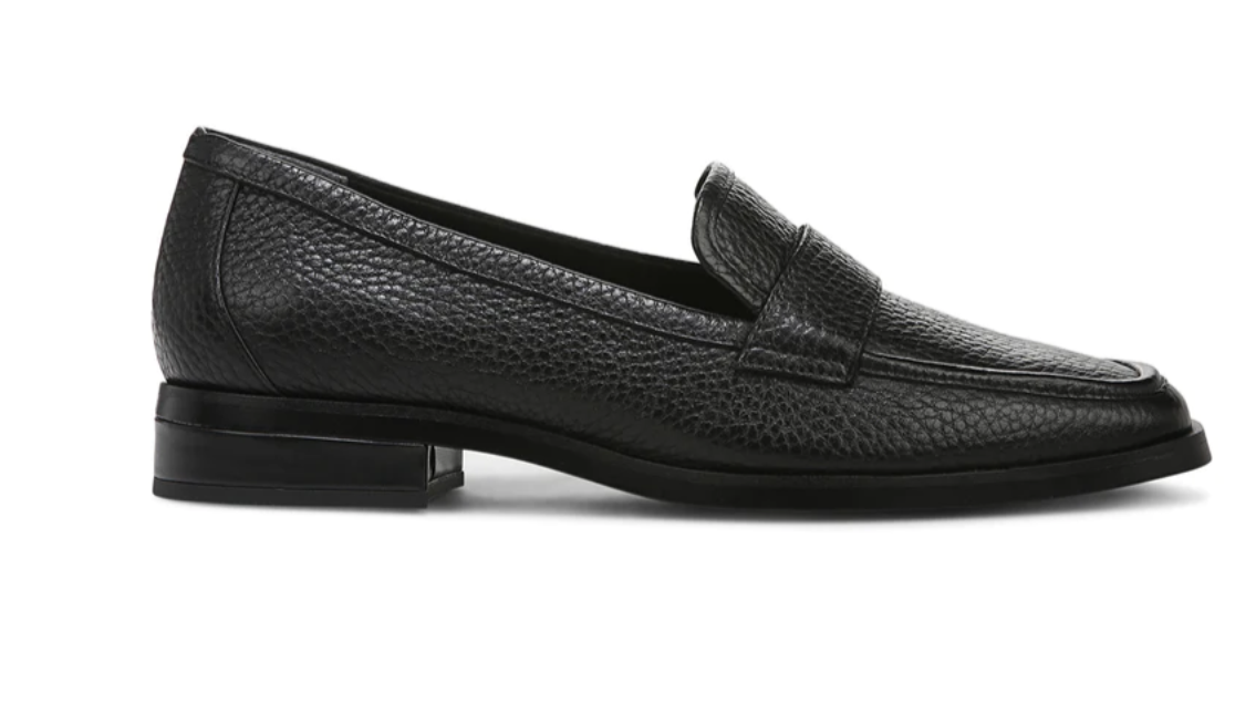 Vionic - Wren Sellah Loafer in Black, Macaroon & Leopard â hughes clothing