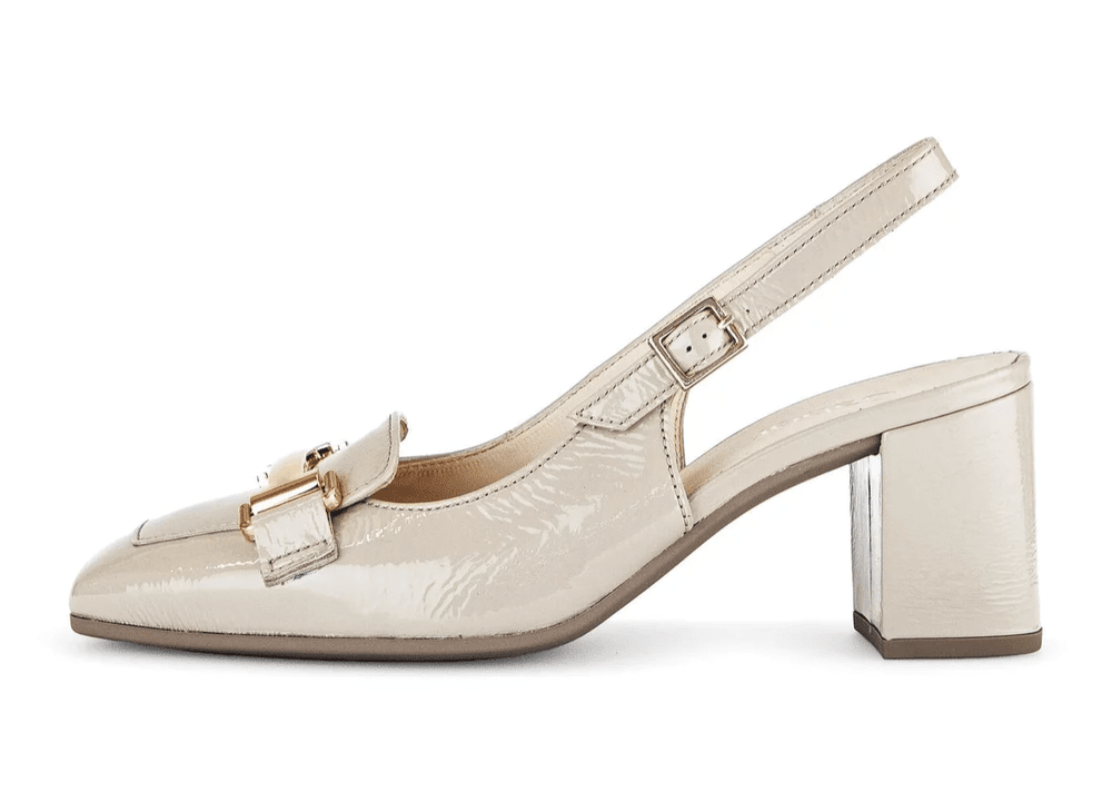 Block Heel Gabor Slingback Sandals GABOR COMFORT Slingback Buckle
