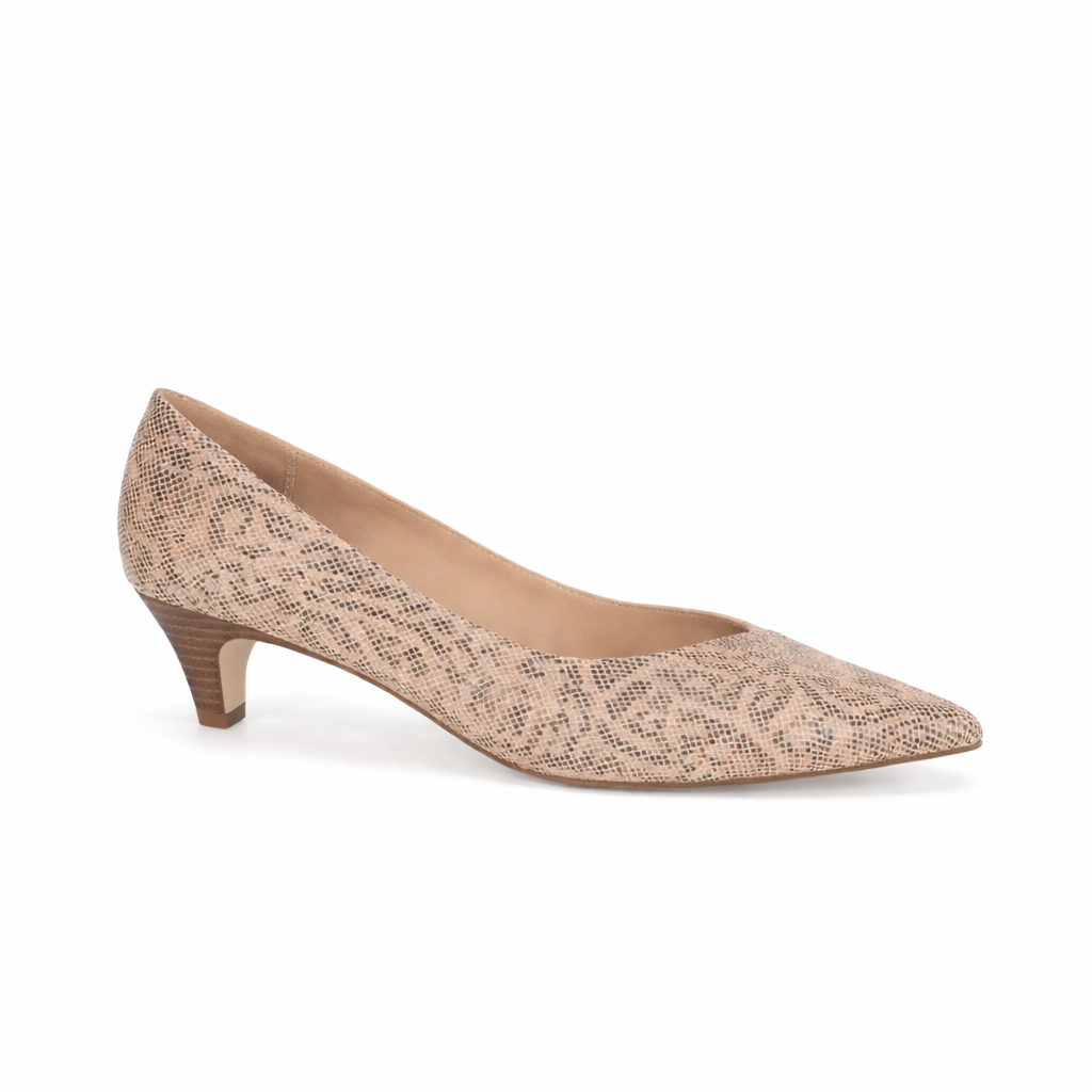 Peter Kaiser - Suede Pump with Leopard Detail