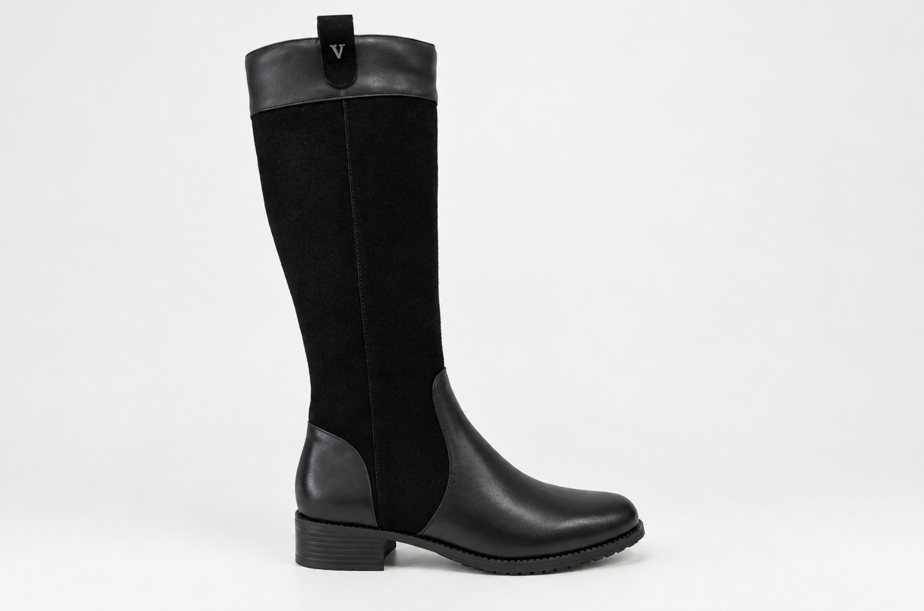 Valdini - Mimi Tall Boot in Chocolate & Black