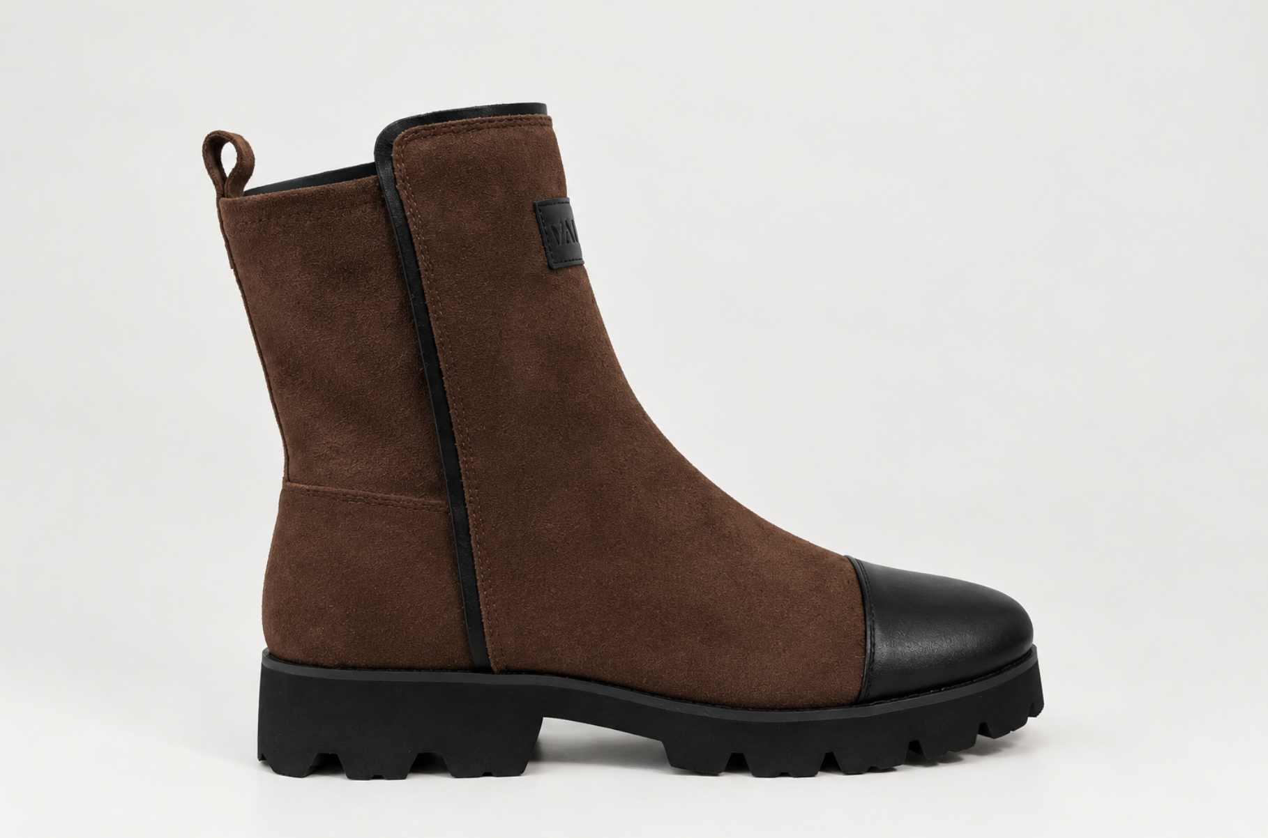Valdini -  Willow Boot in Chocolate & Black