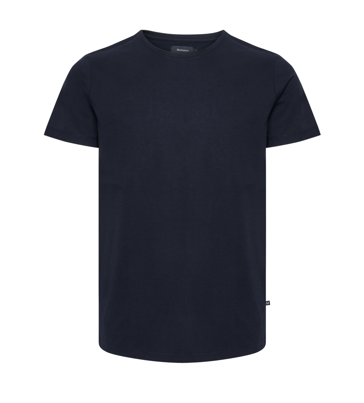 Matinique - Jermalink Cotton T-Shirt in Black, White & Navy