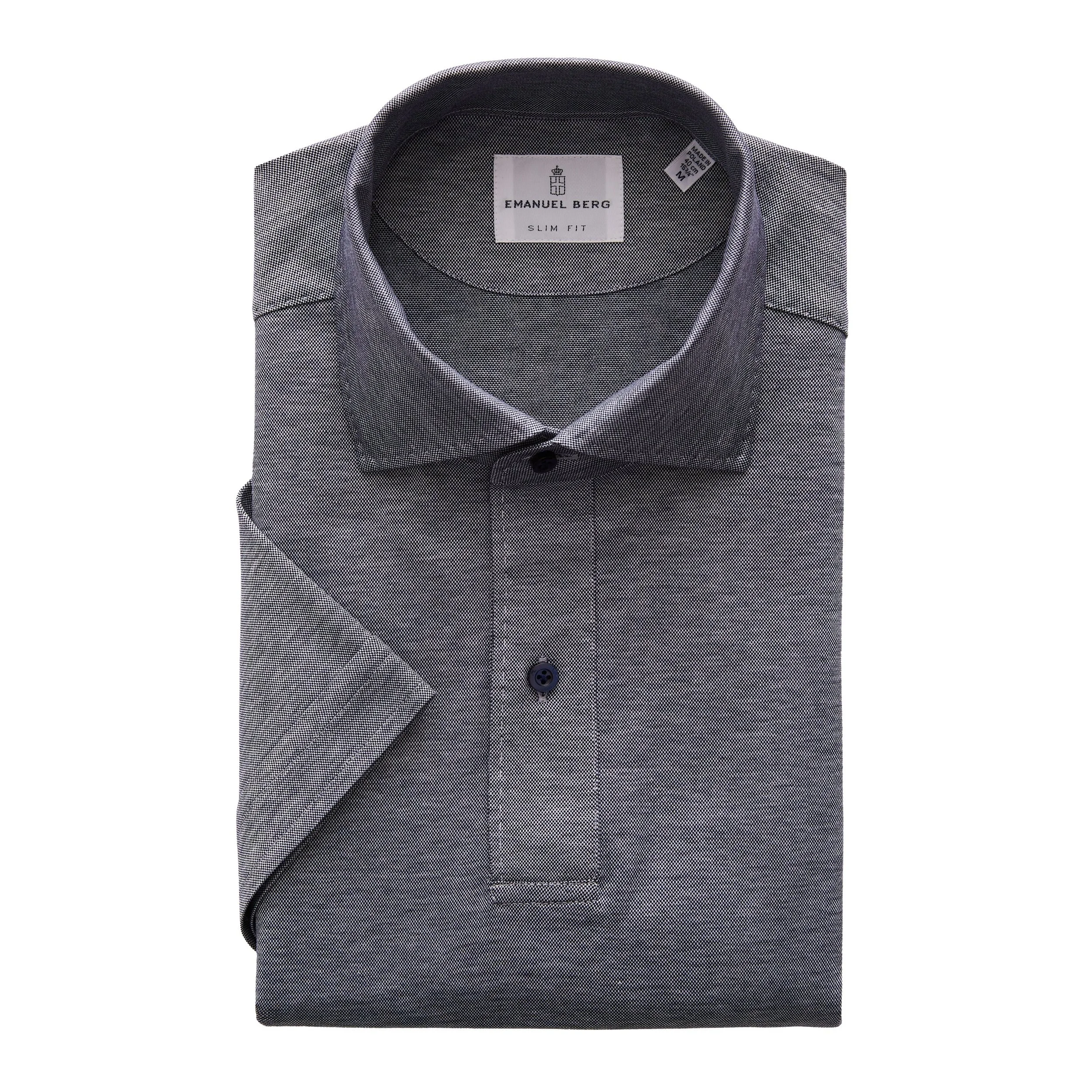 Emanuel Berg - Luxe Knit Short Sleeve Polo