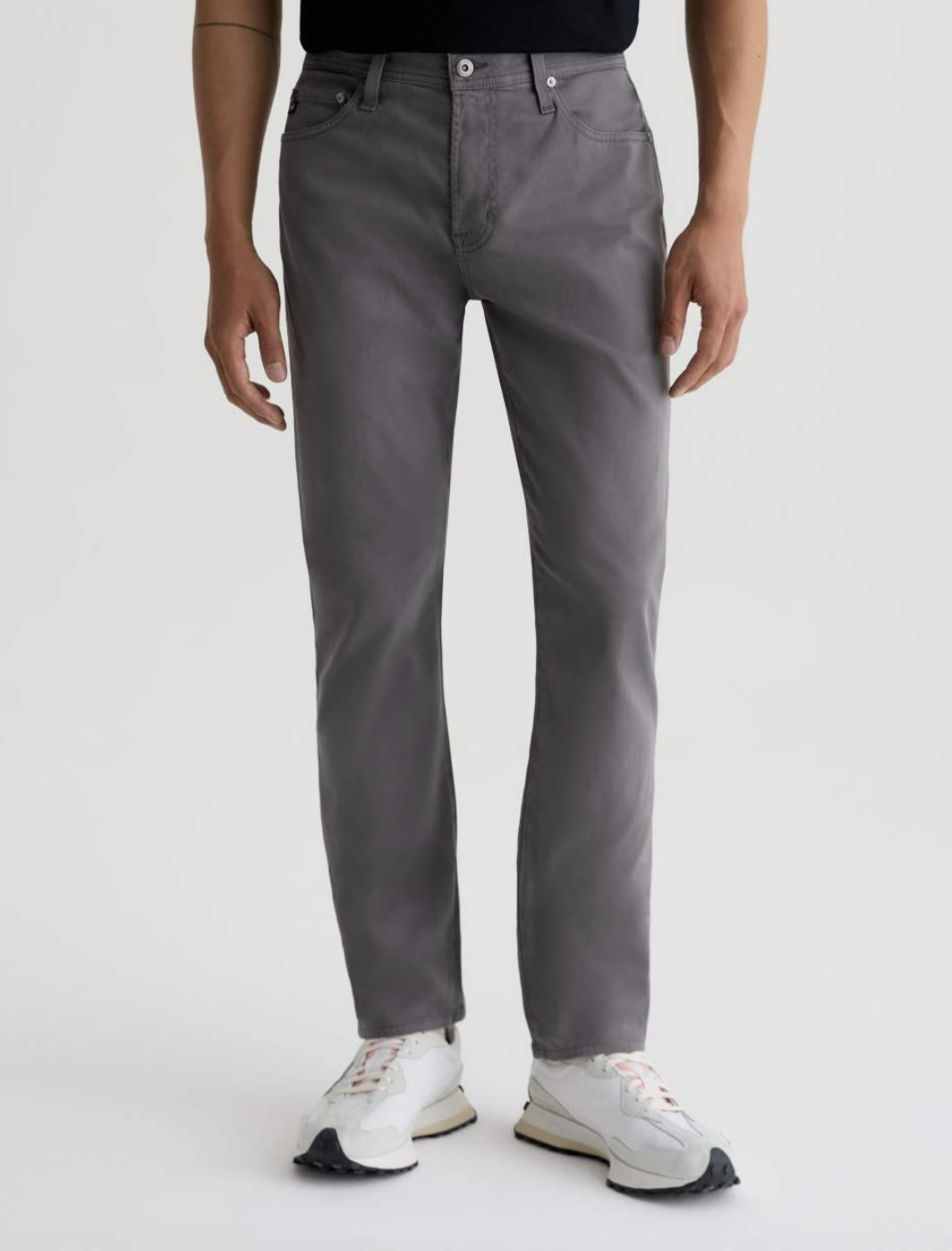 AG - Sueded Sateen Folkstone Grey Tellis Cut