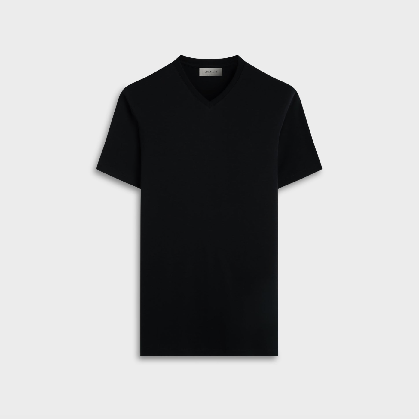 Bugatchi - Holden Premium V-Neck Tee Available in Black and White