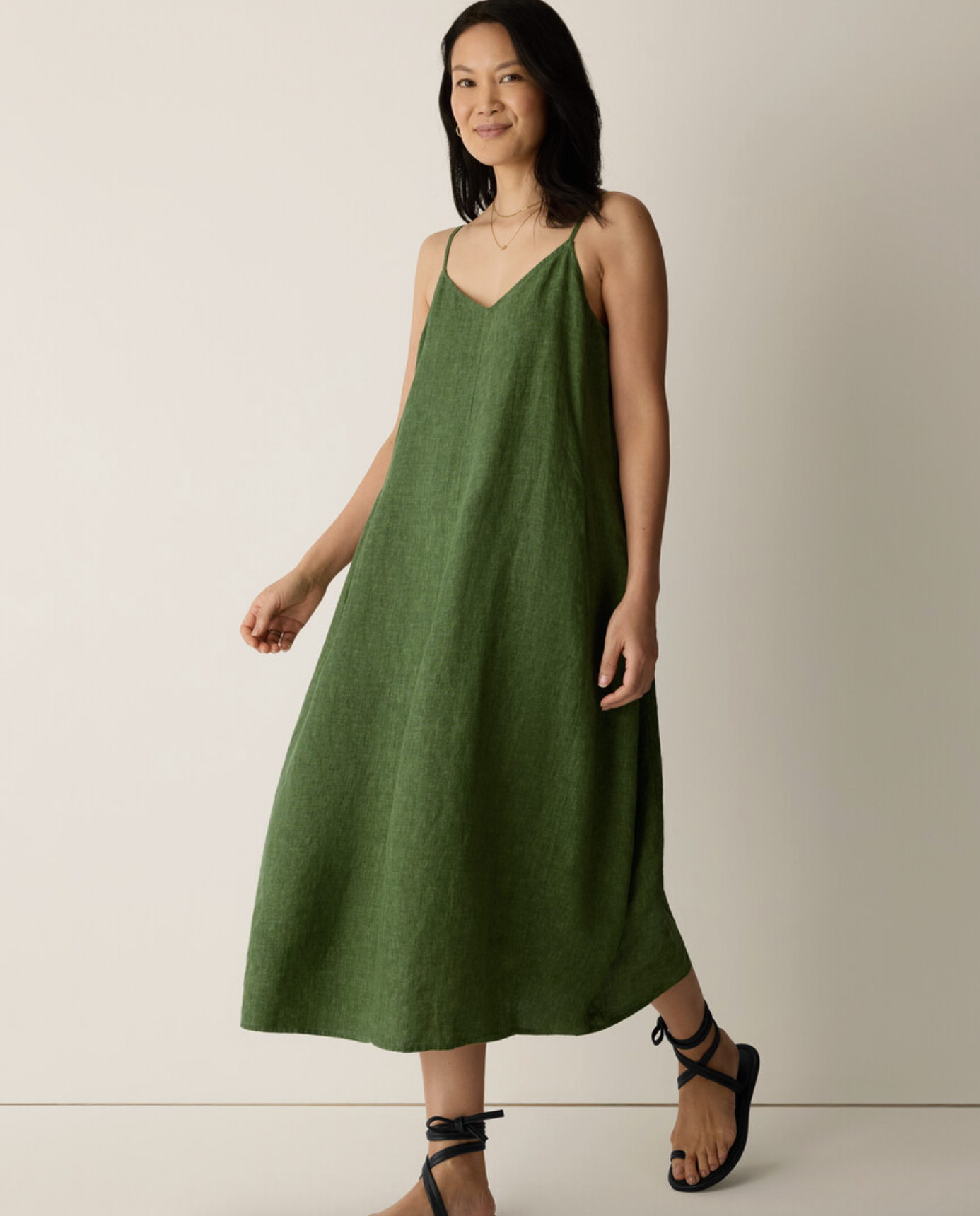 slim fit dress slacks Organic Cotton Stretch Jersey Dress – Eileen Fisher Renew
