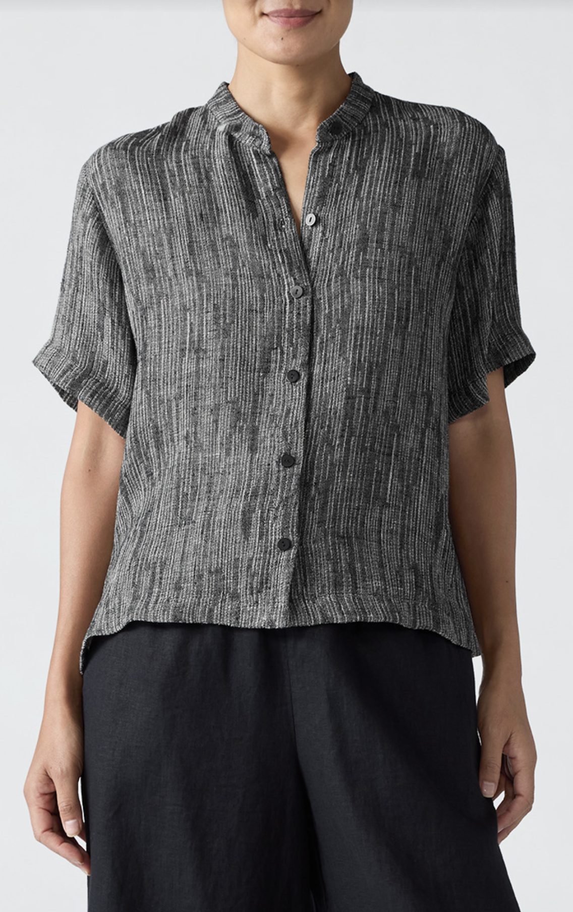 eileen fisher linen top