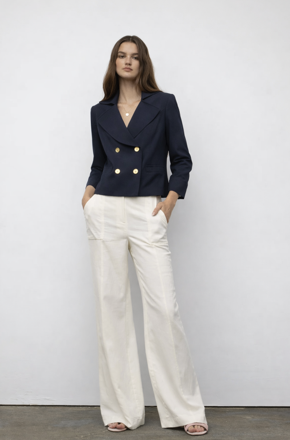 Iris Setlakwe - Short Jacket with Trench Detail