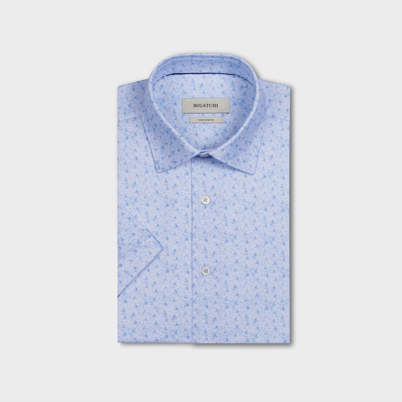 Bugatchi - Premium Sailboat Short-Sleeve Shirt