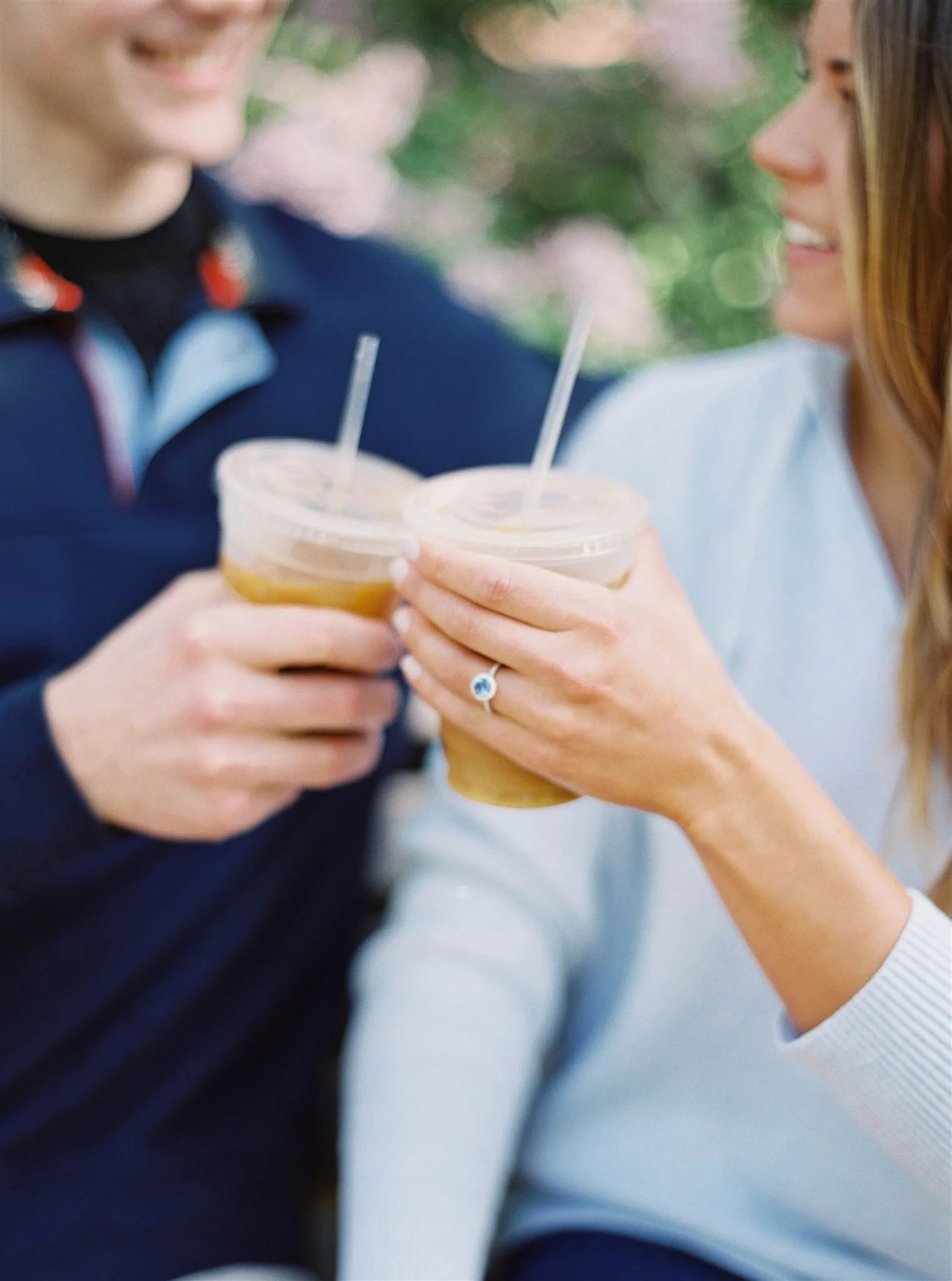 Boston Wedding Photographer - Danielle &amp; Blake's Engagement Session in Downtown Boston, MA
