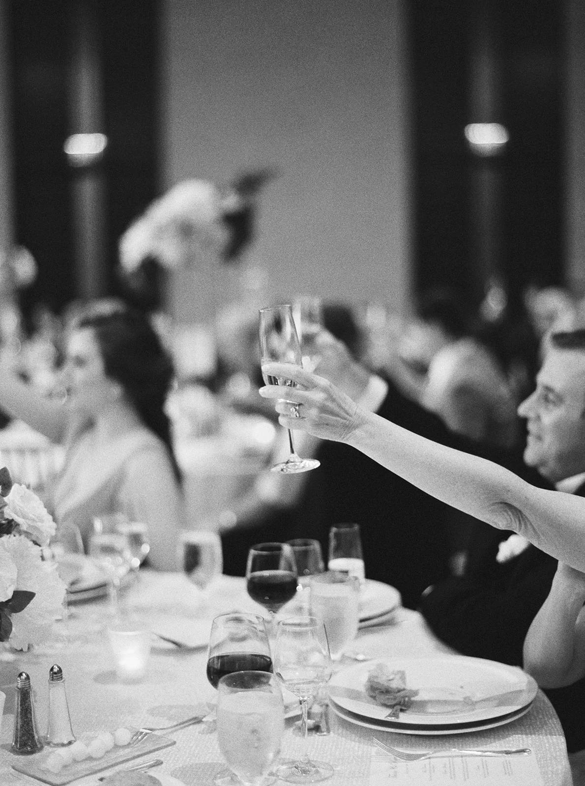 Boston Wedding Photographer - Black &amp; White Highlights from Tricia &amp; Ray's Wedding at The Intercontinental Hotel in Boston, MA