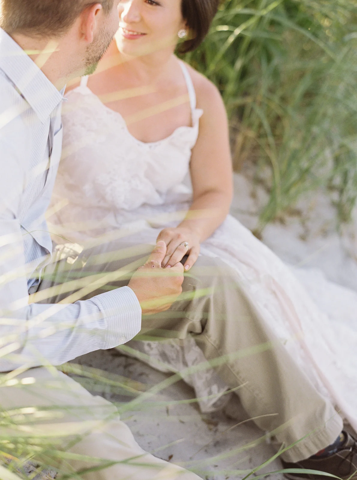 Boston Wedding Photographer - Melissa &amp; Josh's Anniversary Session at Wingaersheek Beach in Gloucester, MA