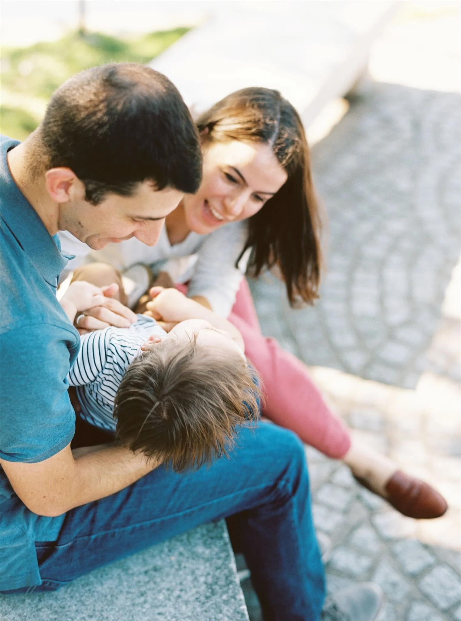 Boston Family Photographer - Family Session at the Boston Public Garden in Boston, MA