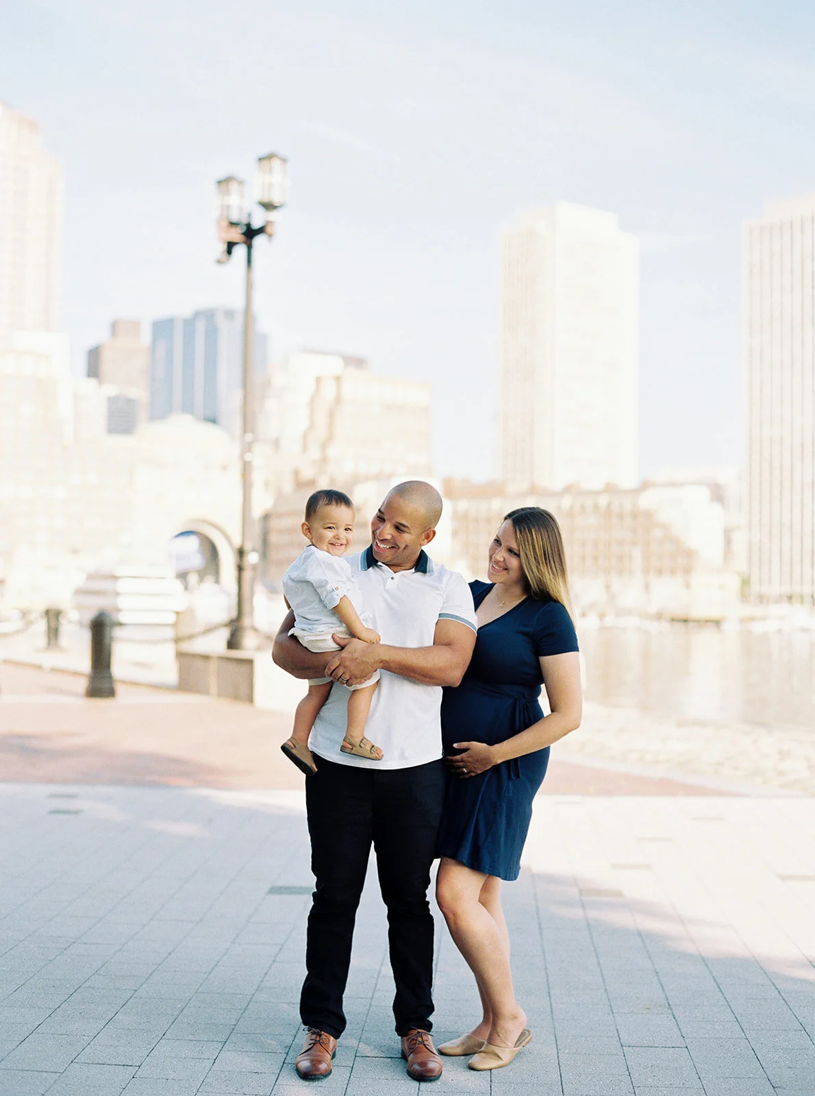 Boston Family Photographer - Portrait Session in Boston's Seaport District