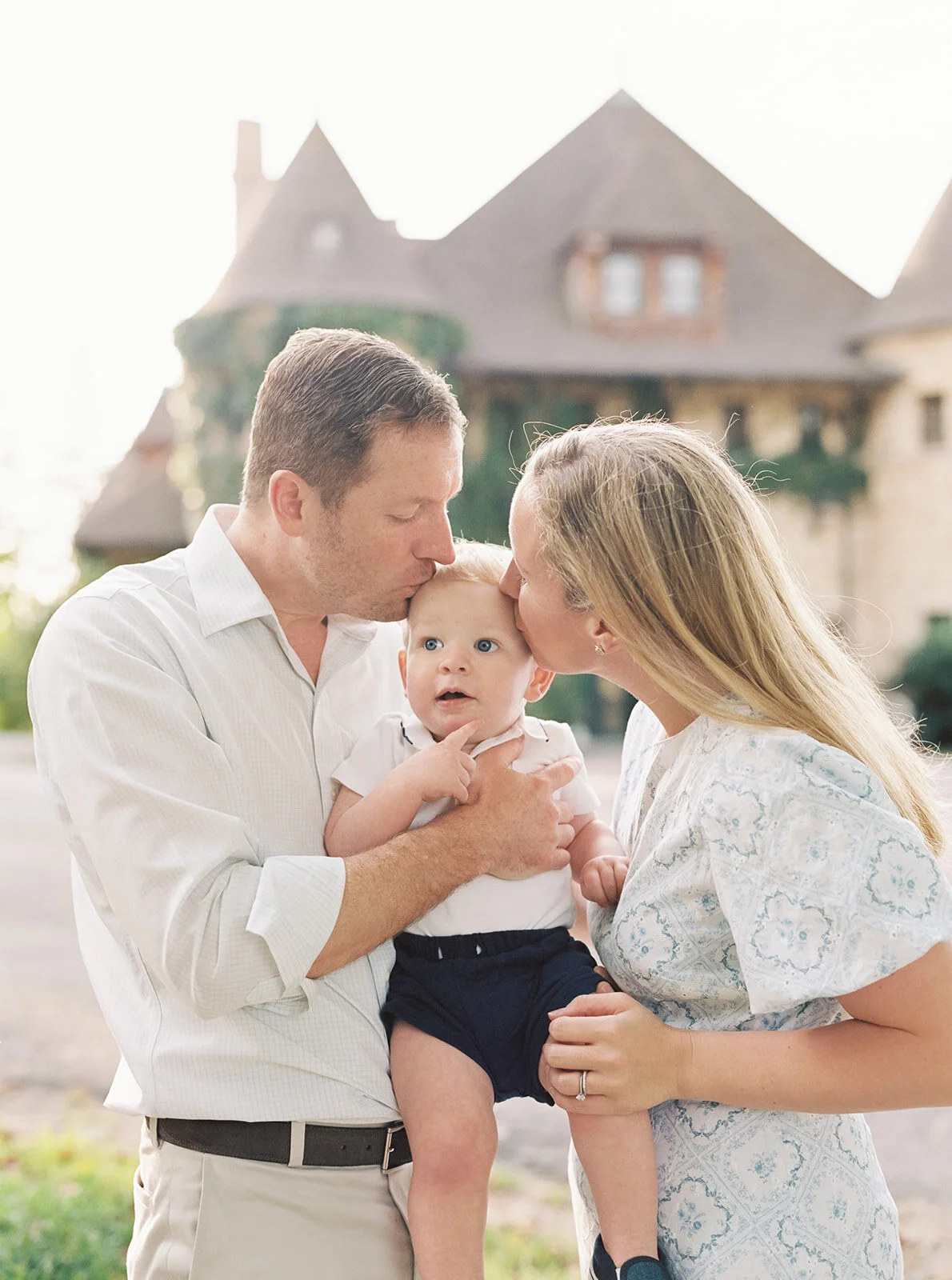 Boston Family Photographer - Portrait Session at Larz Anderson Park in Boston, MA