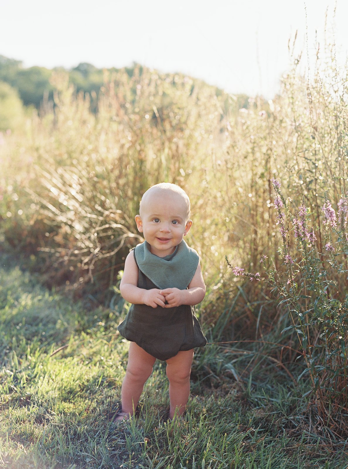 Boston Family Photographer - Portrait Session at Griffin Dairy Farm in Abington, MA