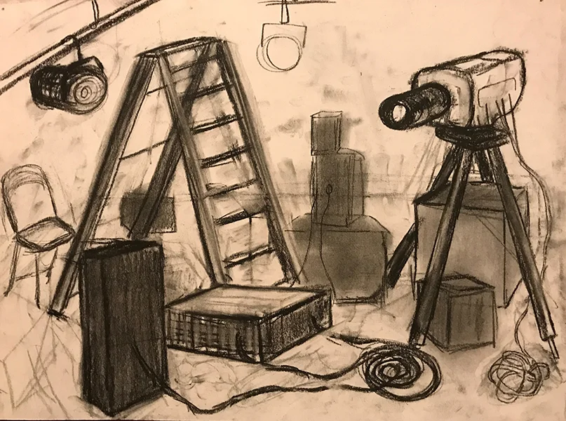 Election series, Charcoal on paper, 2004 - 2005
