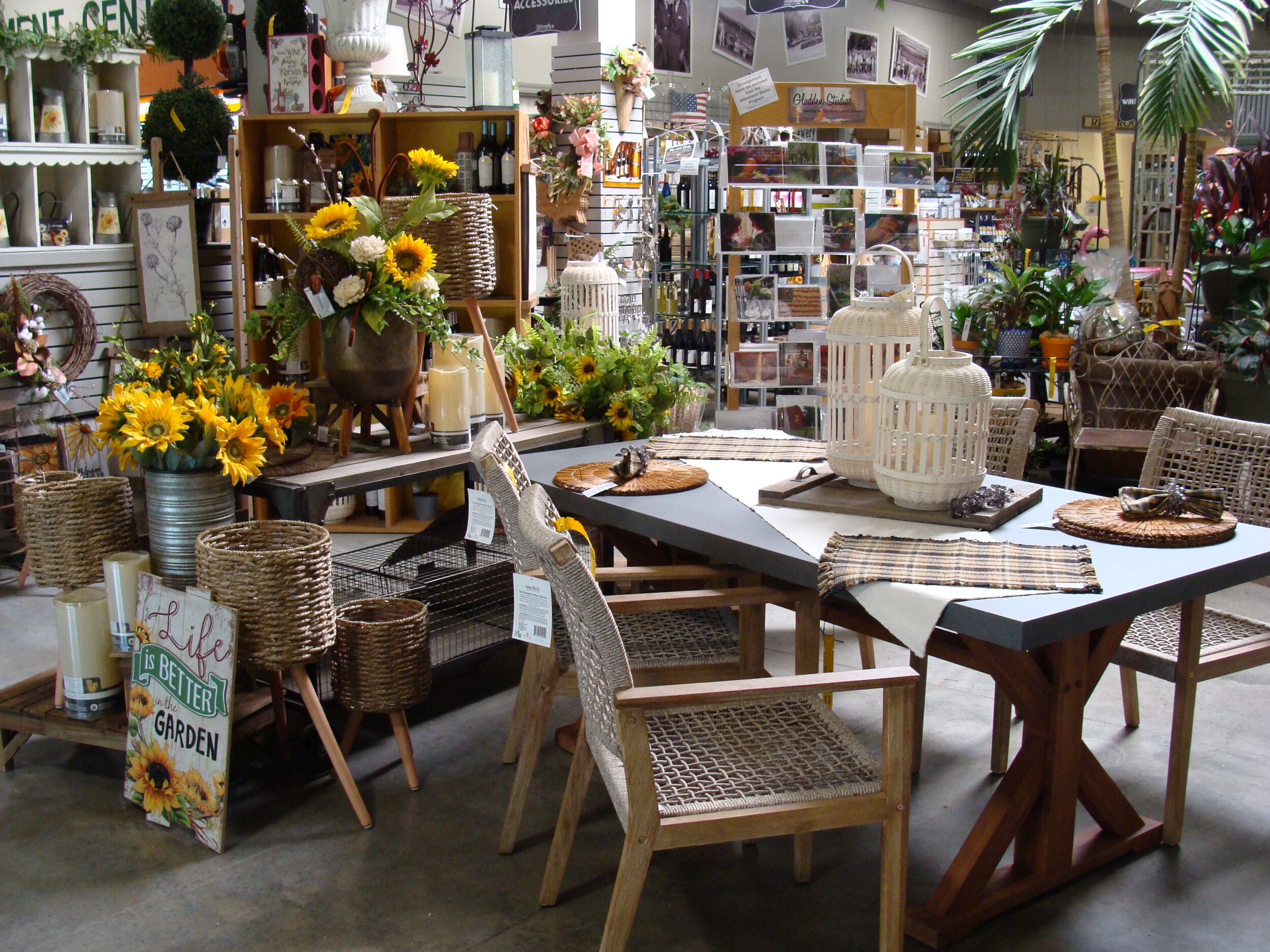 Garden Center at Hoffmann Hillermann Nursery & Florist Hoffmann