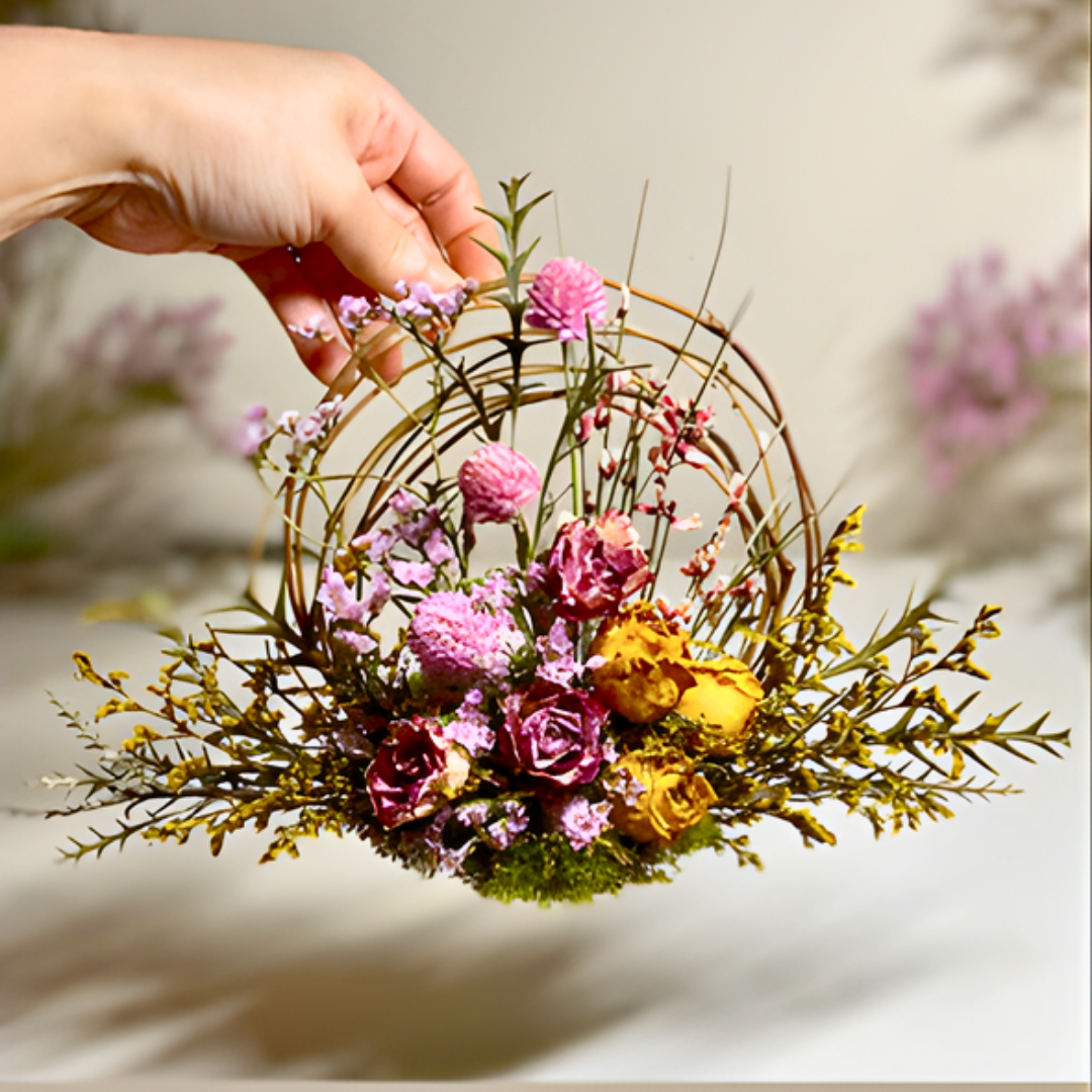 March 21 (Sat): Dried Flower Mini Wreath - (11:00 am)