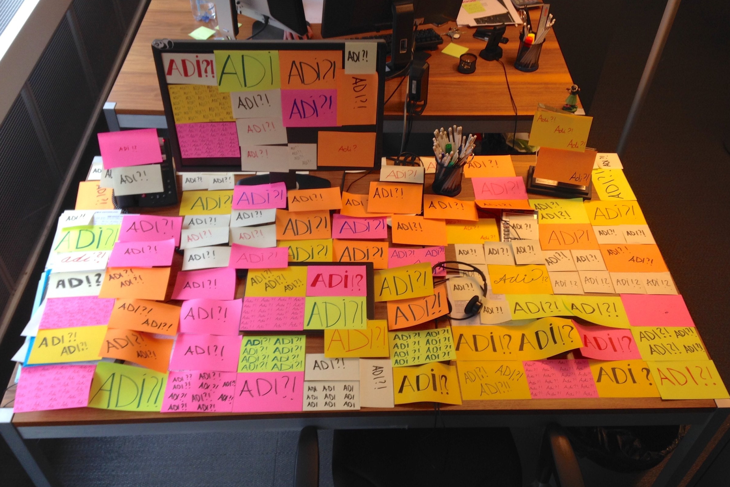 The Adi-post-it-as