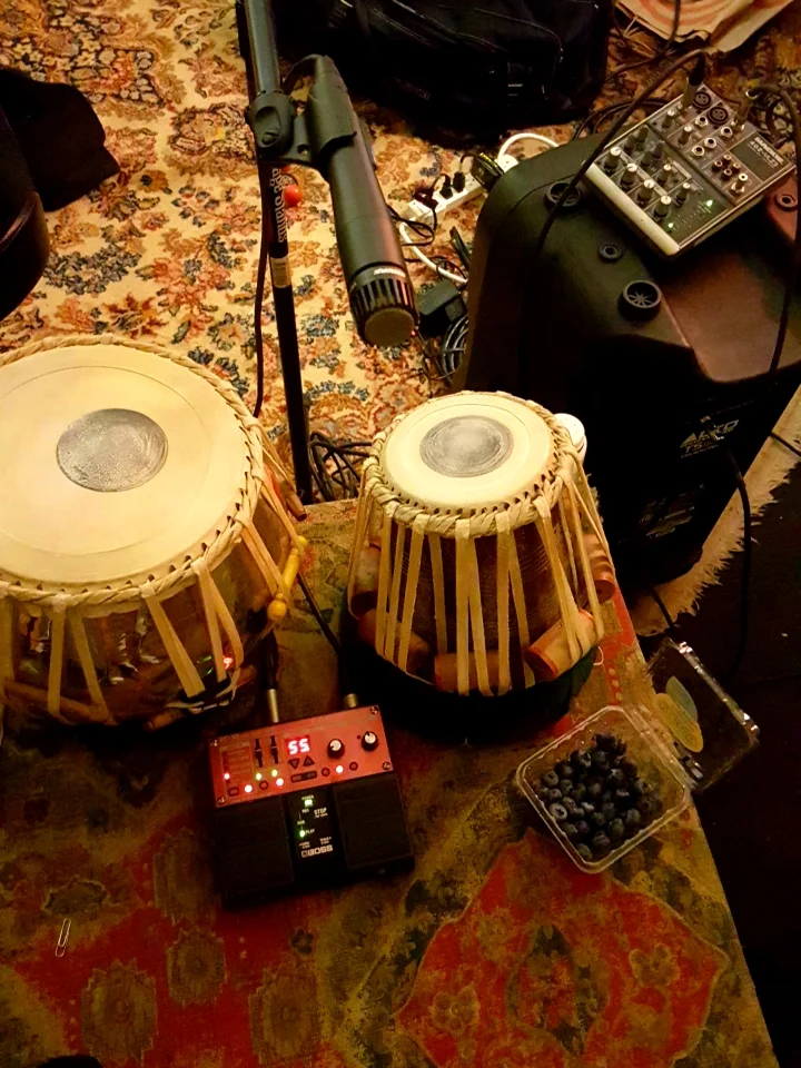 Solo practice and stress-eating cartons of blueberries.