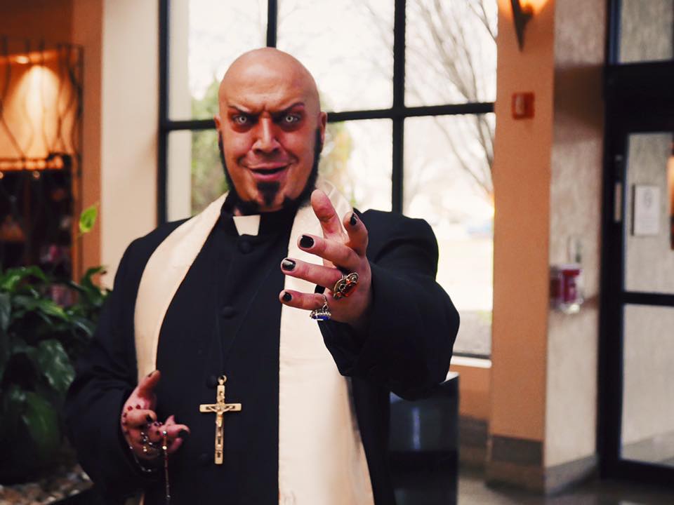 Father Evil, doing his thing.