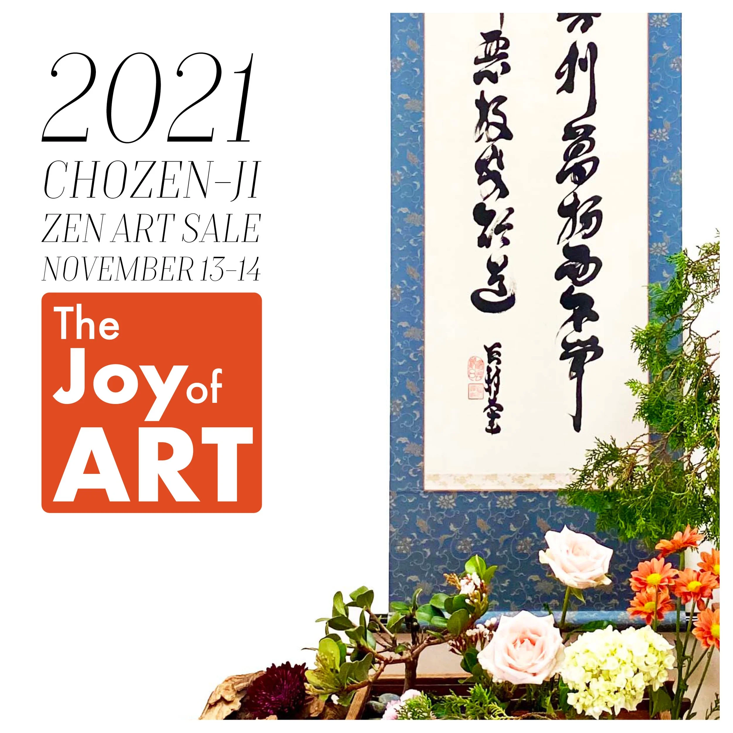 The Joy of Art: Chozen-ji's 2021 Zen Art Show and Sale