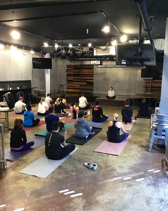 A HUGE thank you to the amazing group of yogis who came out to support our friends in Haiti today! We are so excited to share that this event alone helped raise $700!! We are so grateful to @ebenezerscoffeehouse for their partnership and beautiful sp
