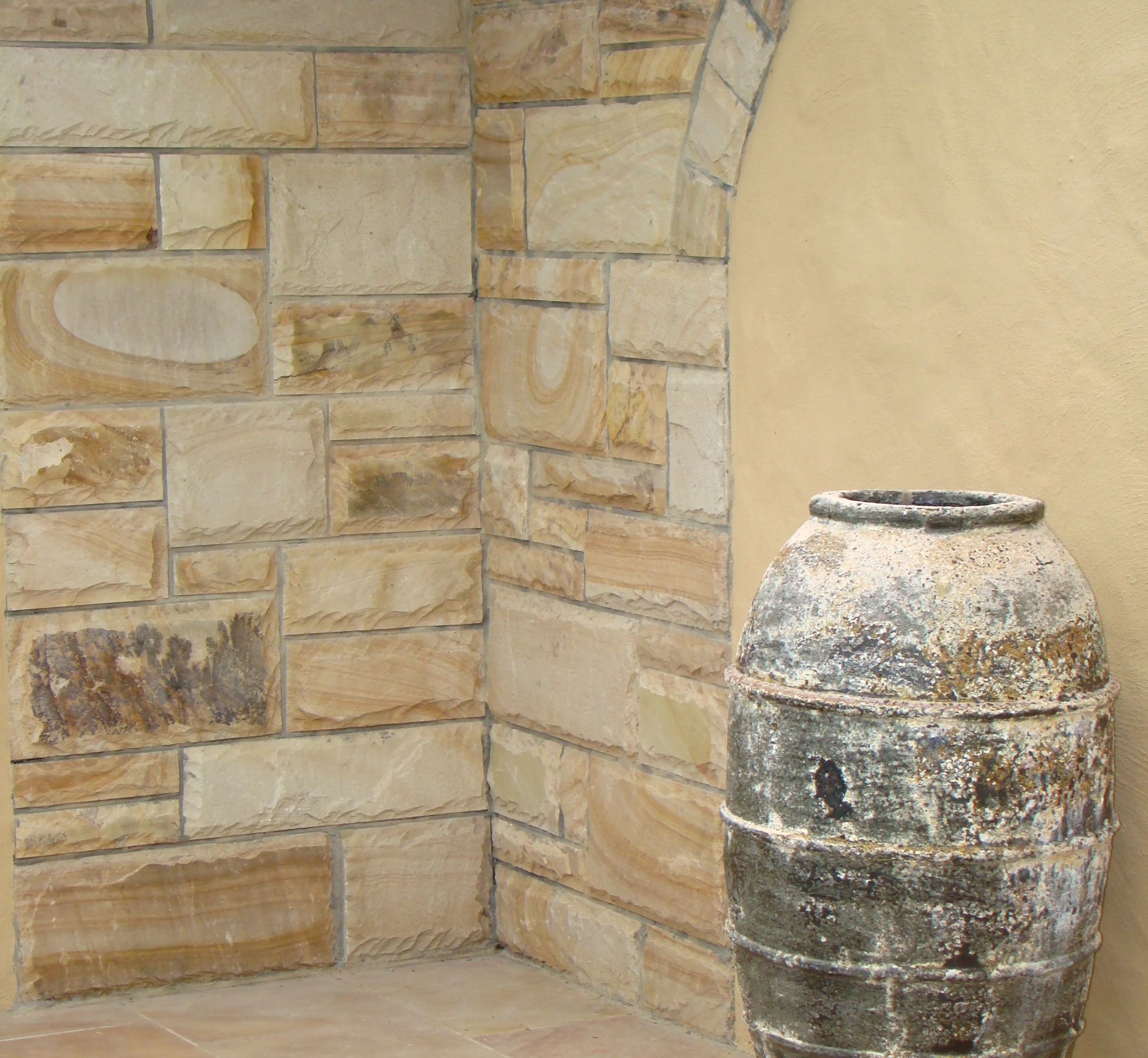 Desert Sand Sandstone on Wall