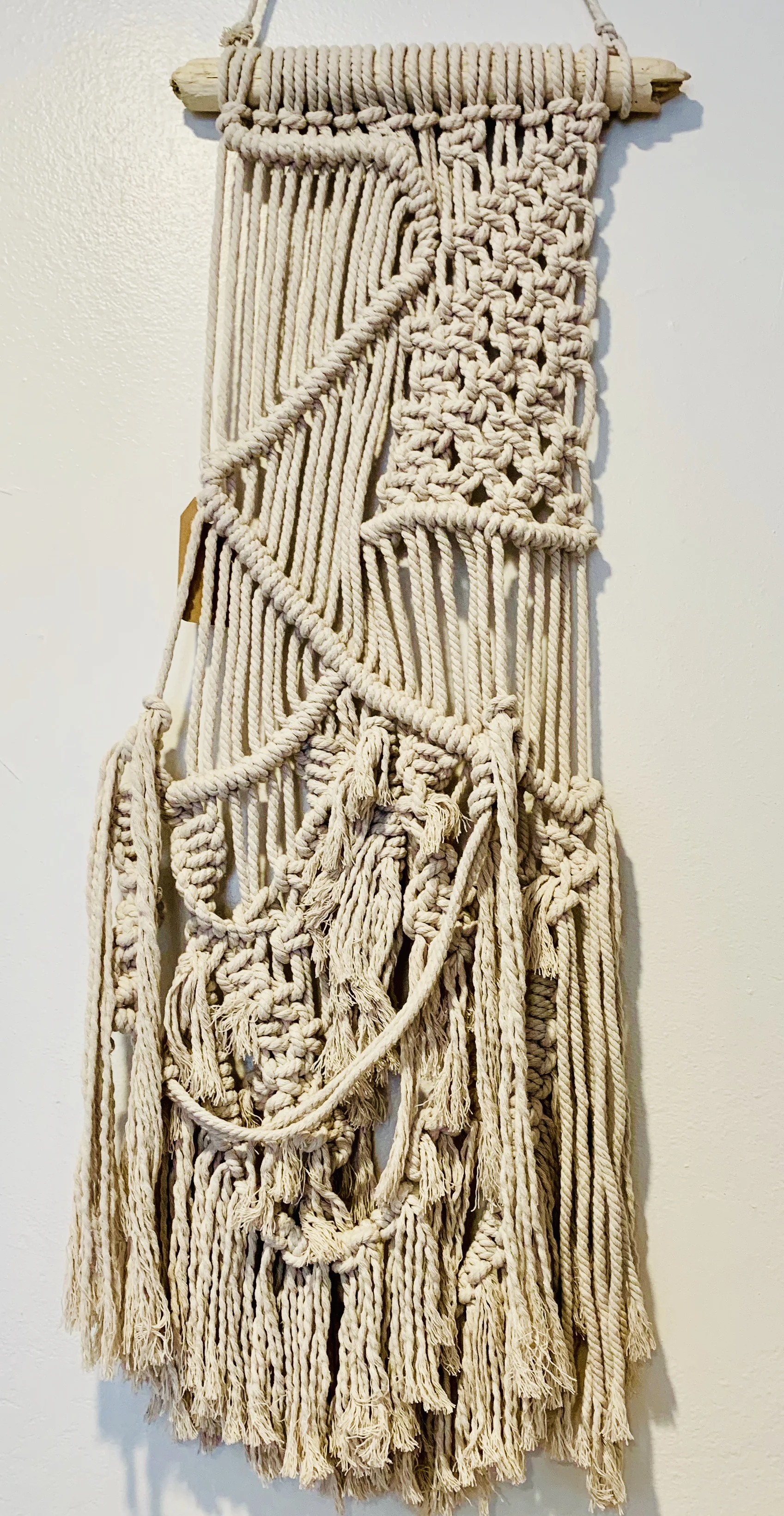 Abstract Macrame Wall Hanging