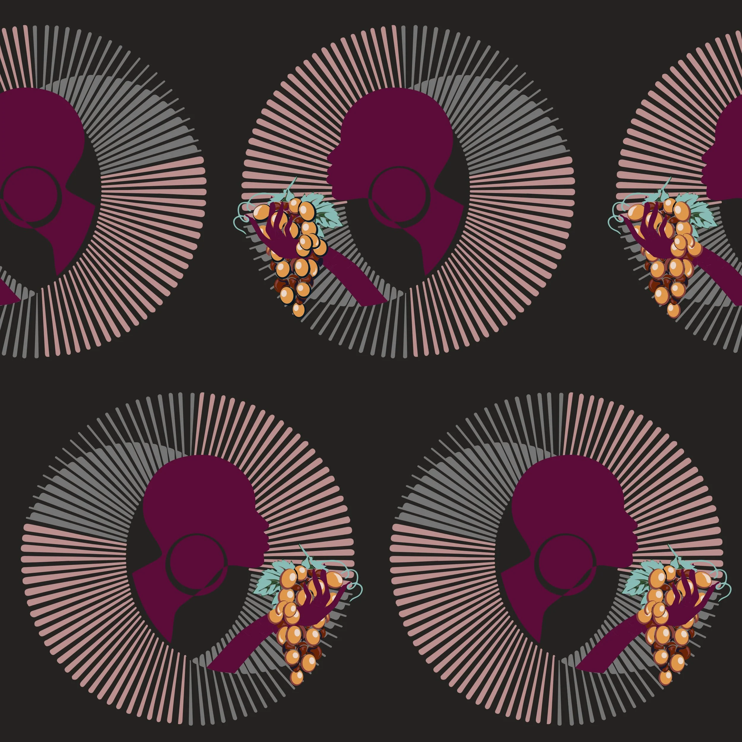 Regal Dopeness - Muted Jewel Tones