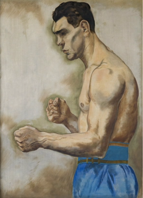 George Grosz, "Boxer Schmeling"