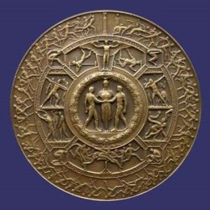R. Tait McKenzie, "Shield of the Athletes"