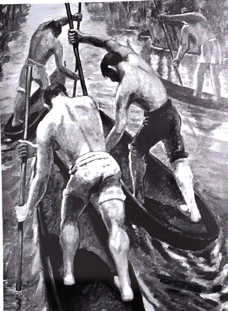 Antonia Matos, "Pirogue Race"