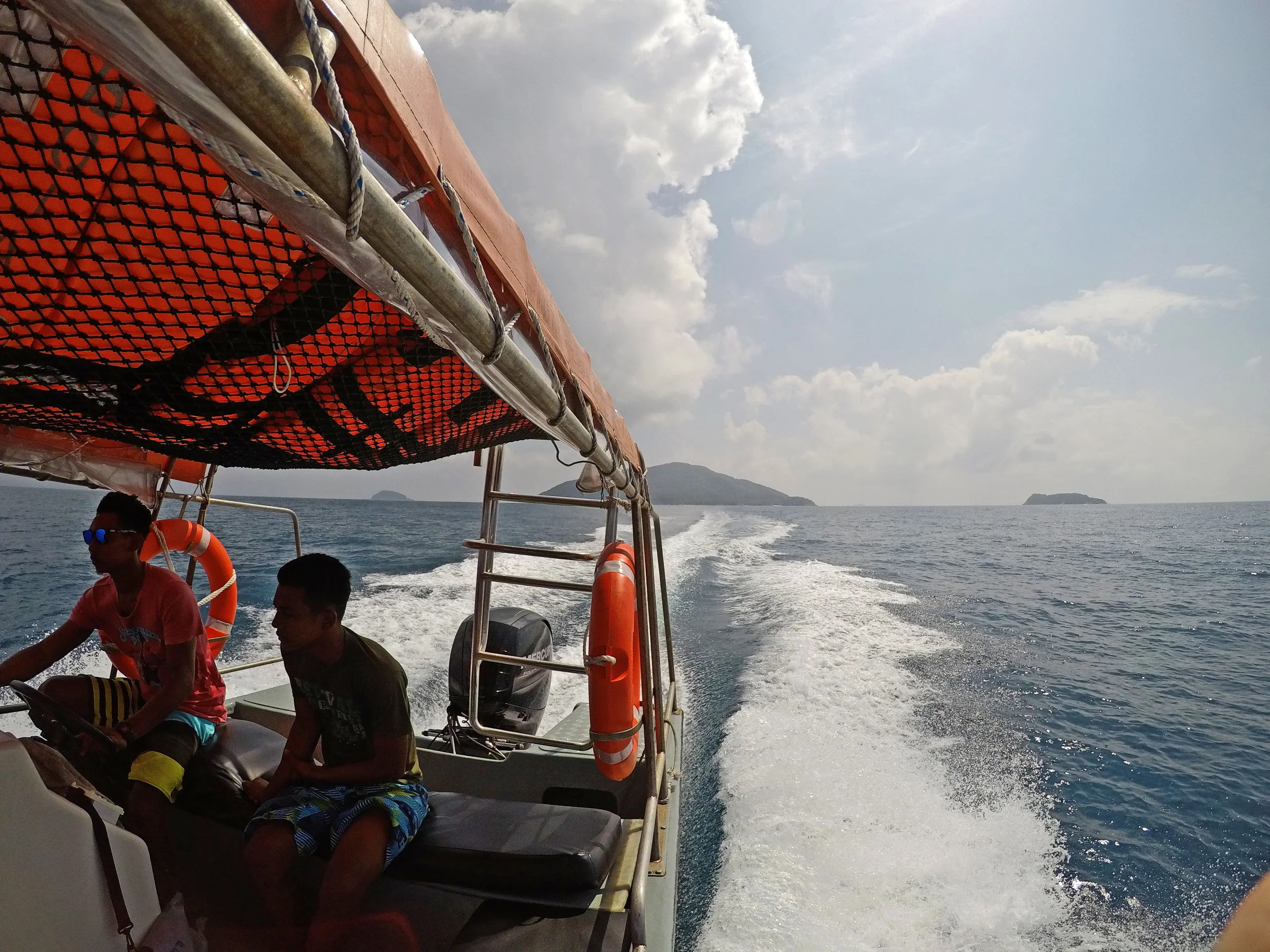 Me and my guides departing. 