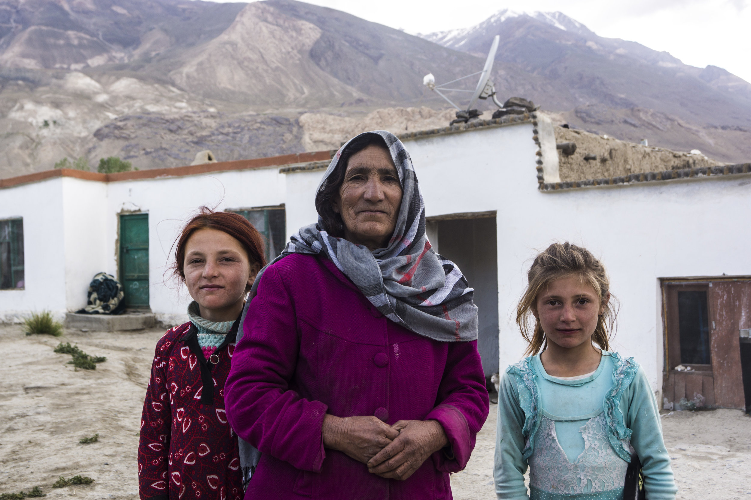 Stoic: Ruboda, Afghan mother, grandmother in Ishkashim.