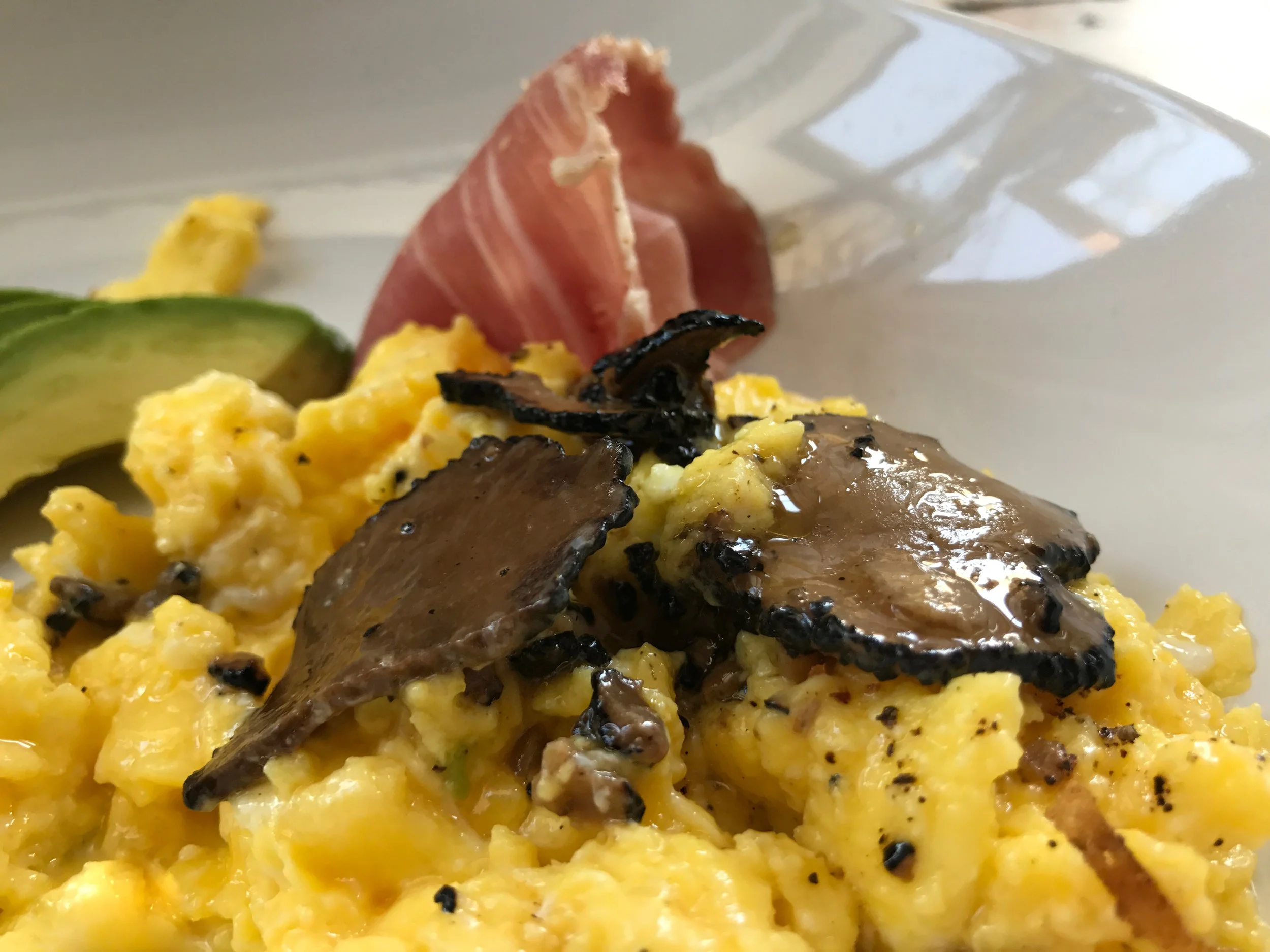 Matt got truffle eggs, and was not disappointed.