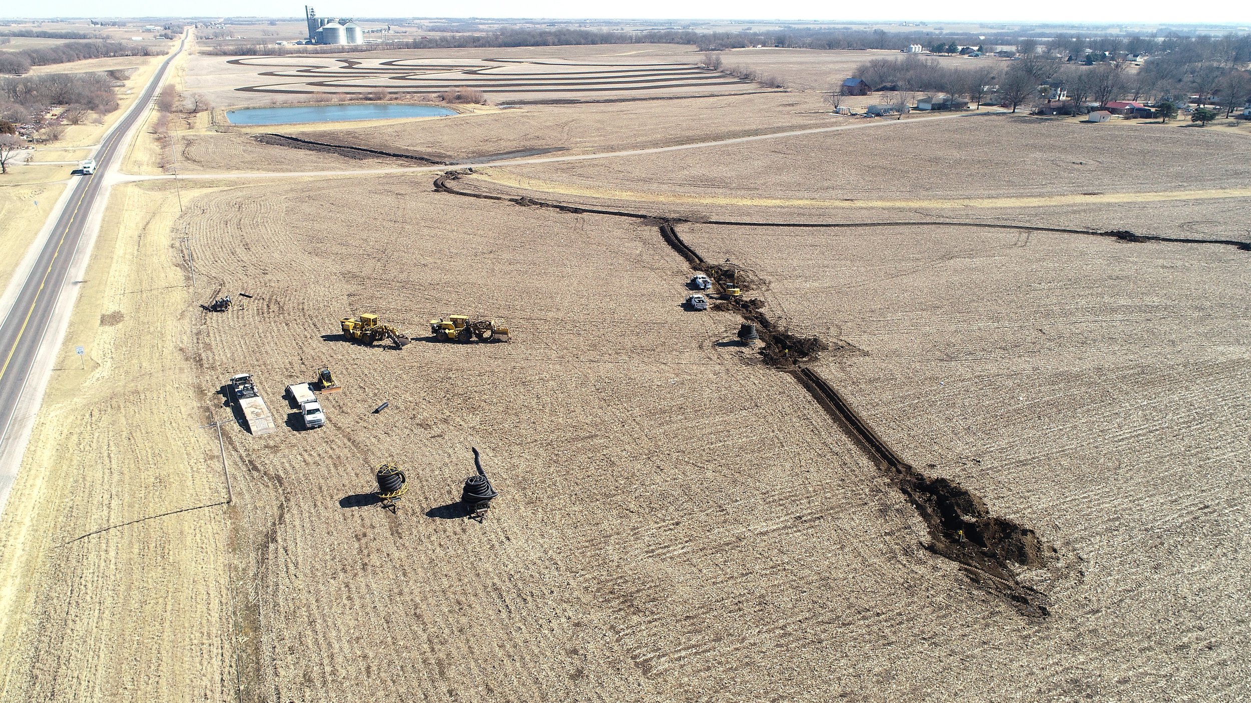 DRAIN TILE INSTALL - FRERKING 1 FARM