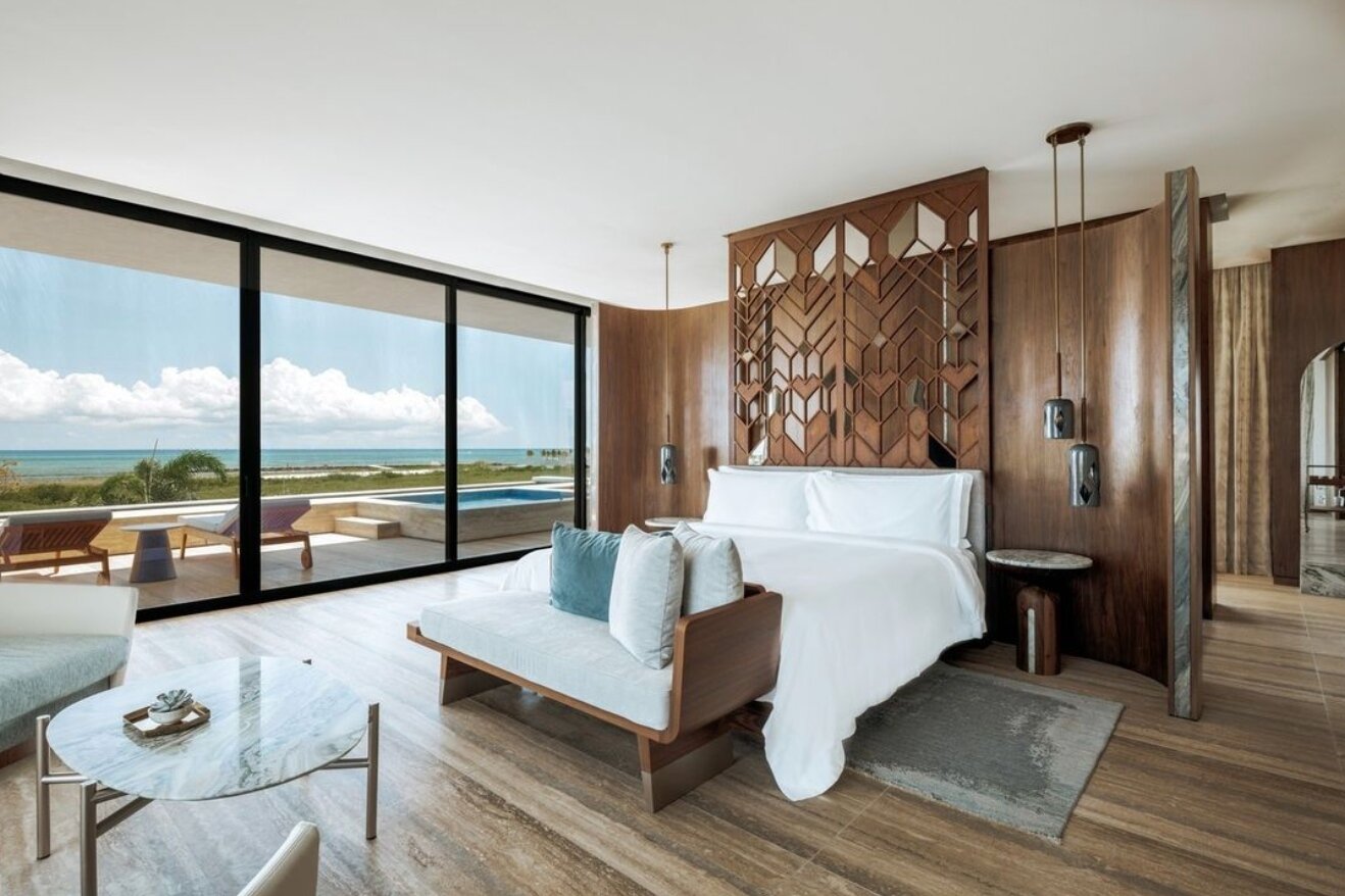 In Punta Maroma, St. Regis Kanai Resort (@stregiskanairesort) draws influence from the neighbouring Sian Ka&rsquo;an Reserve, a UNESCO World Heritage Site in Quintana Roo, and lies on a 620-acre natural mangrove reserve with sweeping ocean views⁠
.⁠
