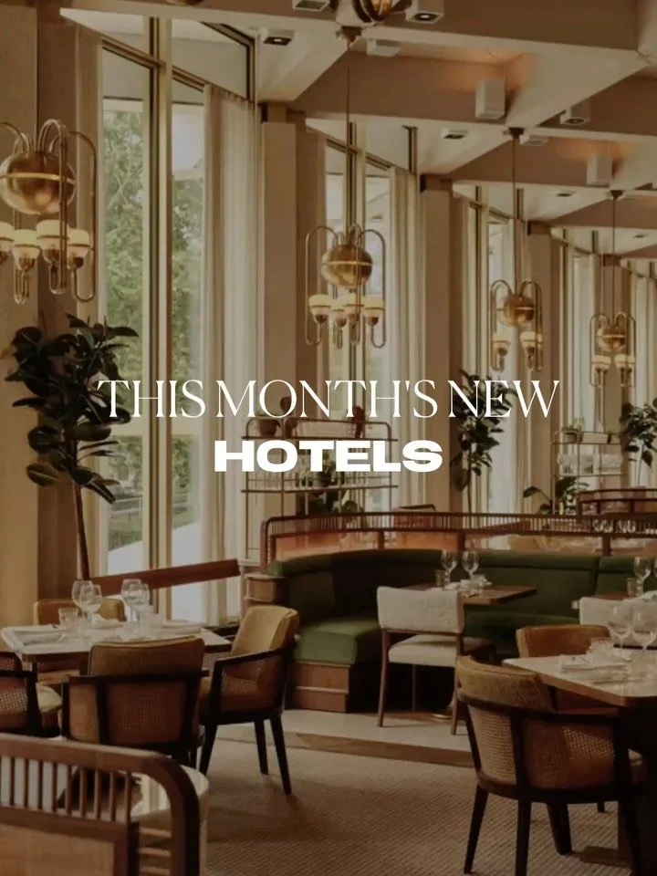If your next escape calls for something extraordinary, we&rsquo;ve already found it.

This month&rsquo;s most coveted new openings blend architectural beauty with effortless service&mdash;designed for those who don&rsquo;t just travel, but travel wel