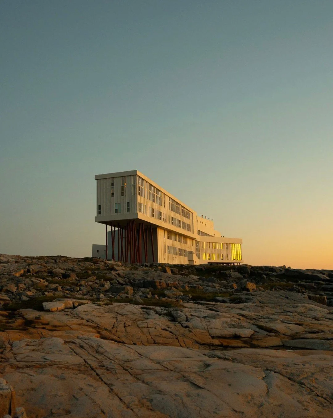 On the remote shores of Newfoundland, Fogo Island Inn (@fogoislandinn) stands as both refuge and philosophy. Built by the community, for the community, it challenges what luxury can mean &mdash; not excess, but belonging.⁠
⁠
Every detail is rooted in