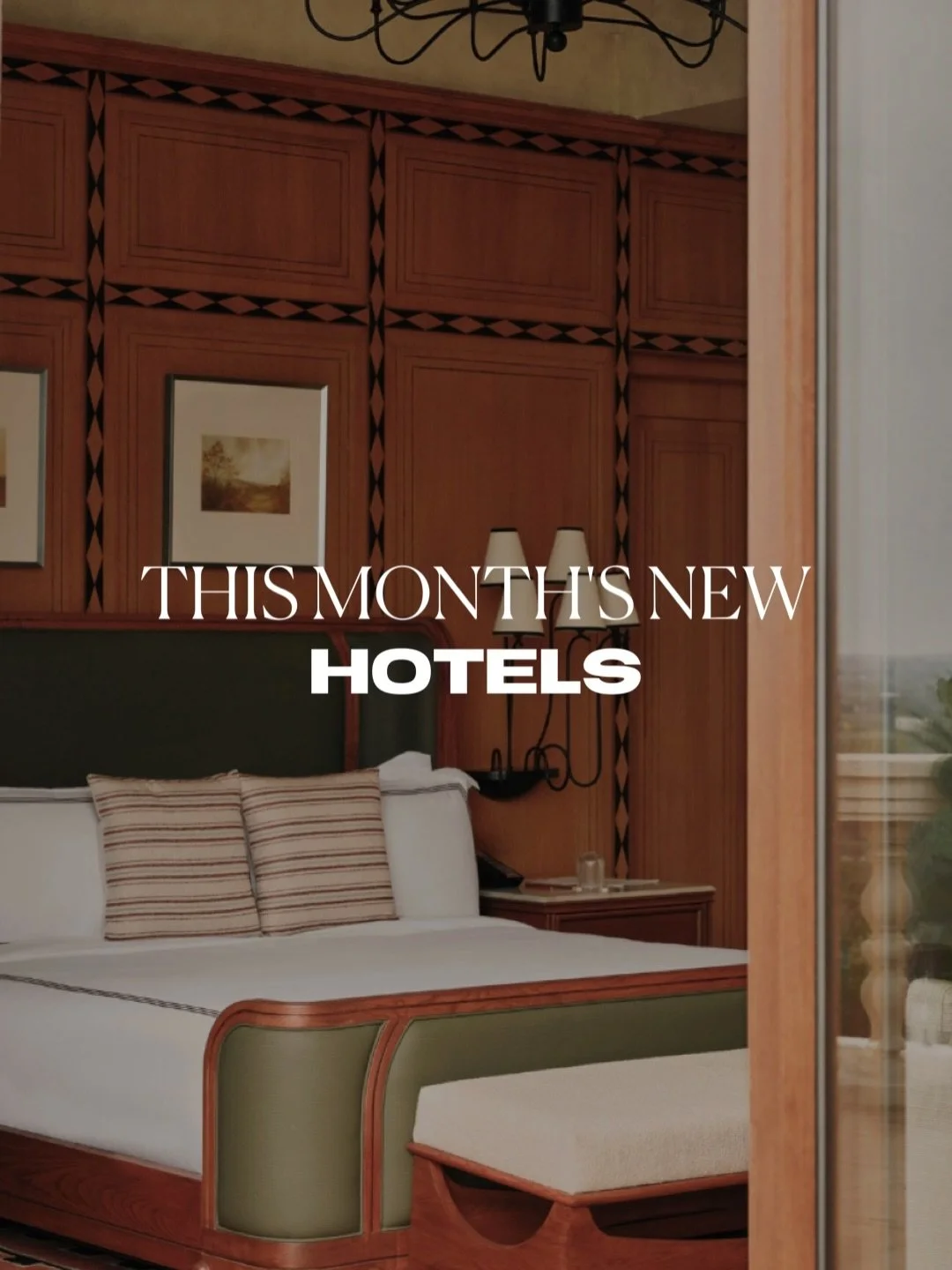 From Courchevel to Cabo, Tbilisi to Tokyo &mdash; this month&rsquo;s hotel openings redefine destination design.
Consider your 2026 check-in list, updated
.
.
.
#TheAffluence
#newhotels
#beautifulhotels