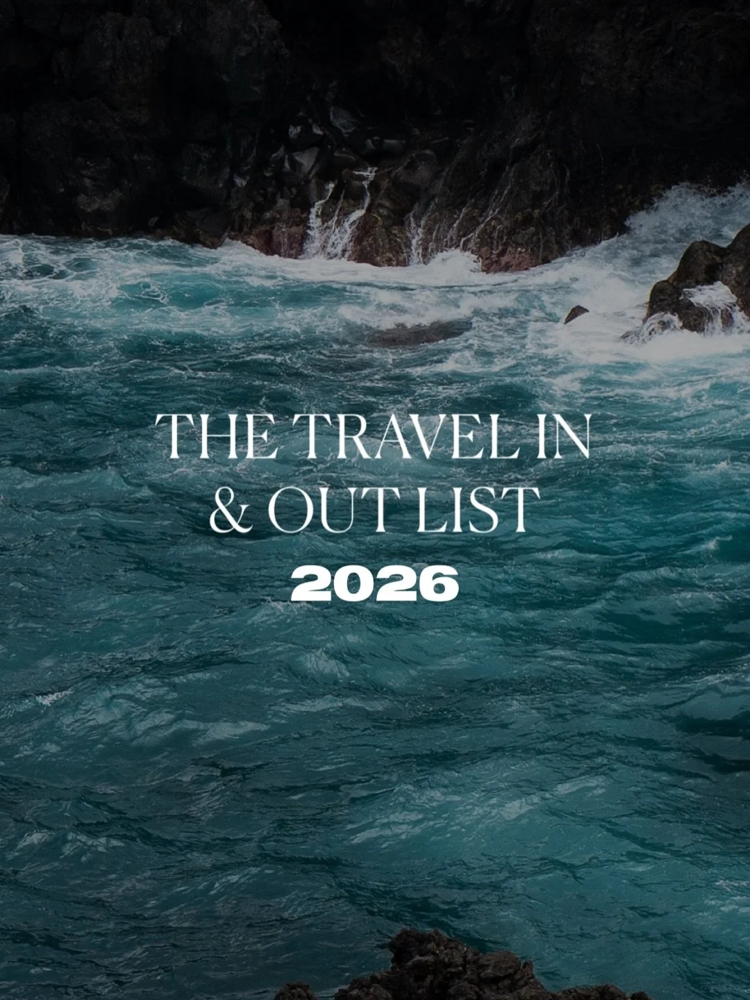Travel in 2026 is less about ticking boxes and more about choosing better ones.

From luxury sail journeys and analogue escapes to throuple travel and slow routes, the year ahead favours intention over excess &mdash; and stories worth remembering, no