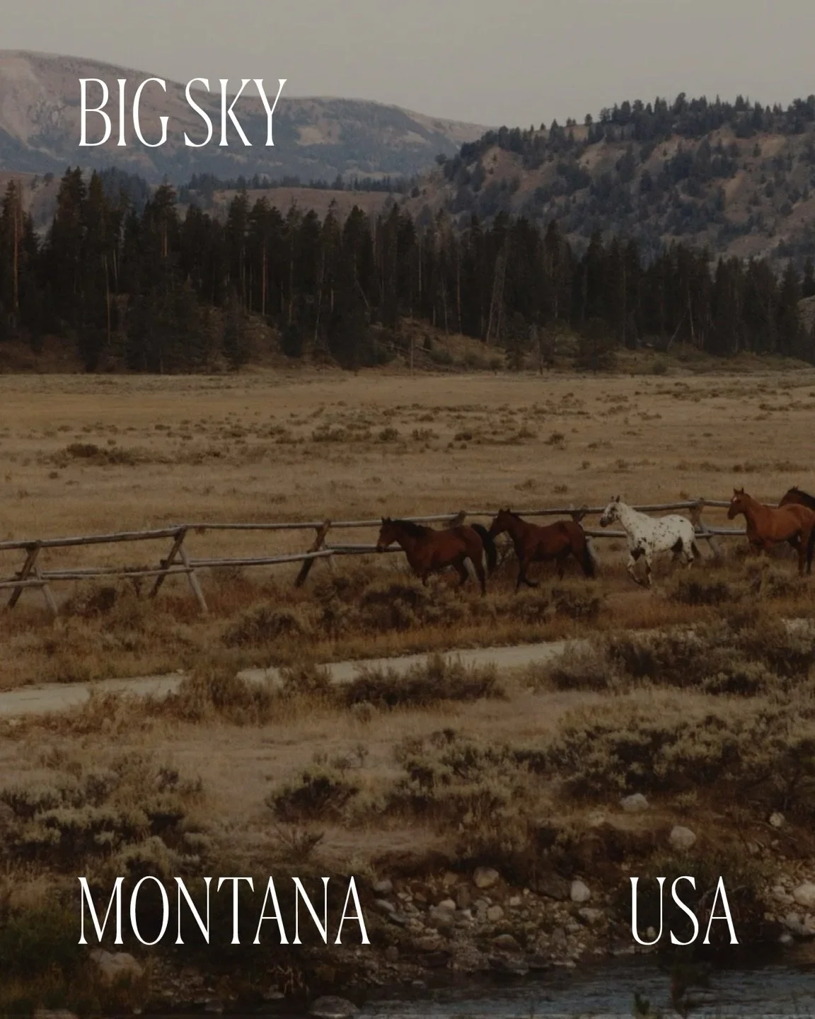 Big Sky is a place of scale and clarity, where horizon, forest and peak set the pace. From One&amp;Only Moonlight Basin (@oomoonlightbasin), days can move from first tracks and fat ice racing on snow-packed trails to Nordic skiing, guided snowshoeing