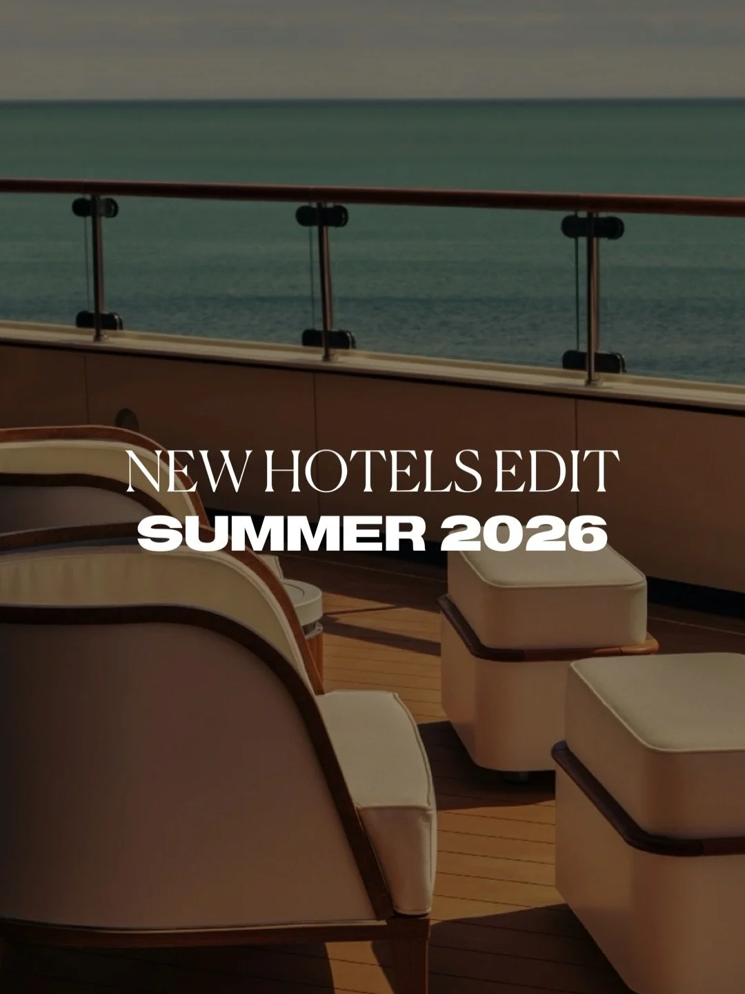 Eight hotels. One summer. Save this before you need it 🔖
.
.
.
#TheAffluenceLoves
#Newhotels
#Hoteledit