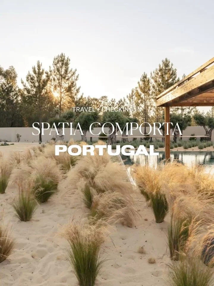 Spatia Comporta (@spatiacomporta) captures the rare luxury of space, where architecture quietly recedes and nature becomes the defining experience.

Private suites and villas immersed in protected woodland.
Natural materials, expansive terraces and a