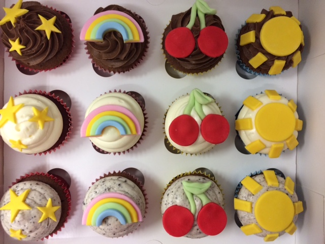 Cherries, Sun, Rainbow Cupcakes.jpg