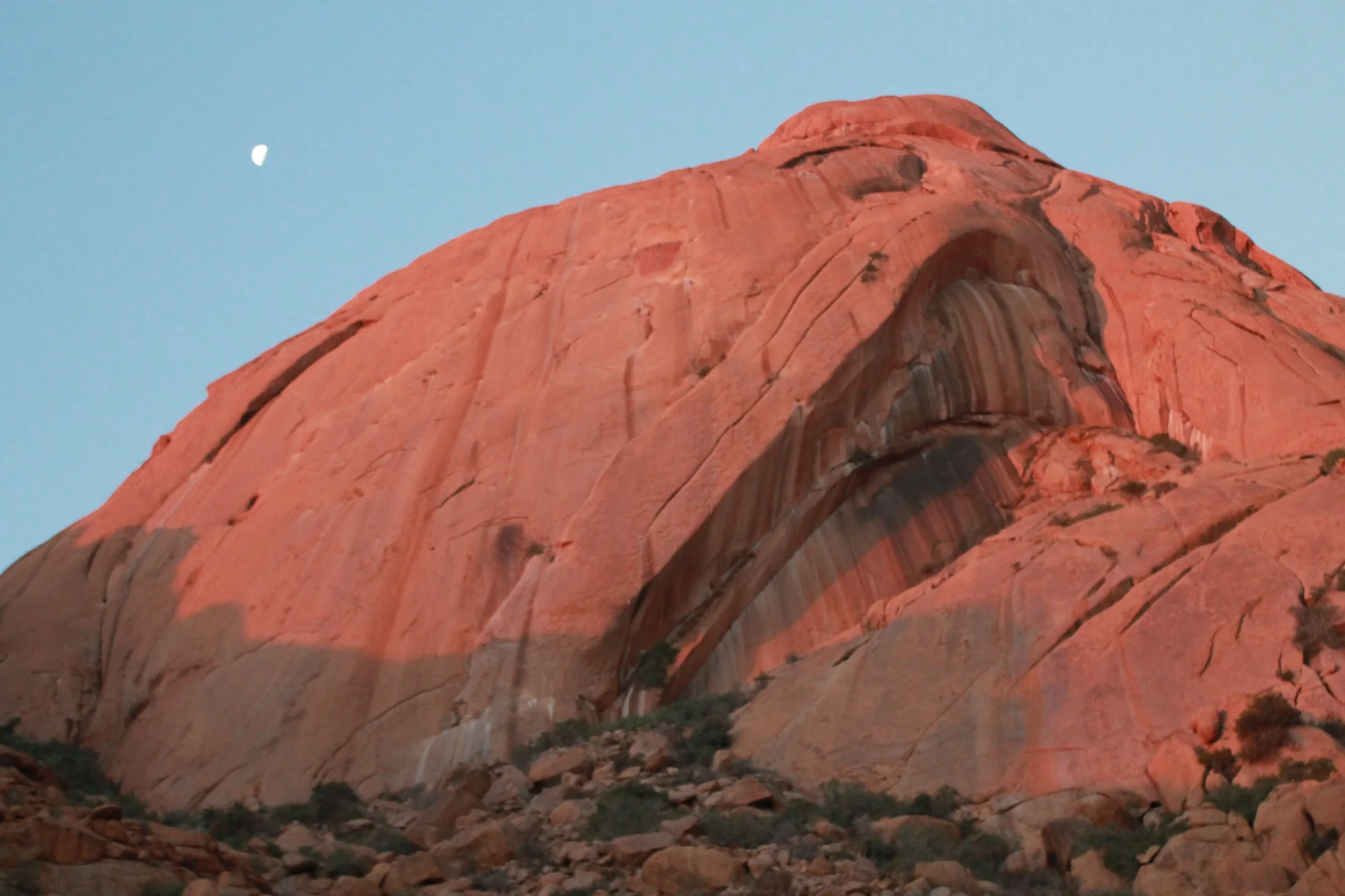 Spitzkoppe - The Slab Chip Experience Topo + Description 