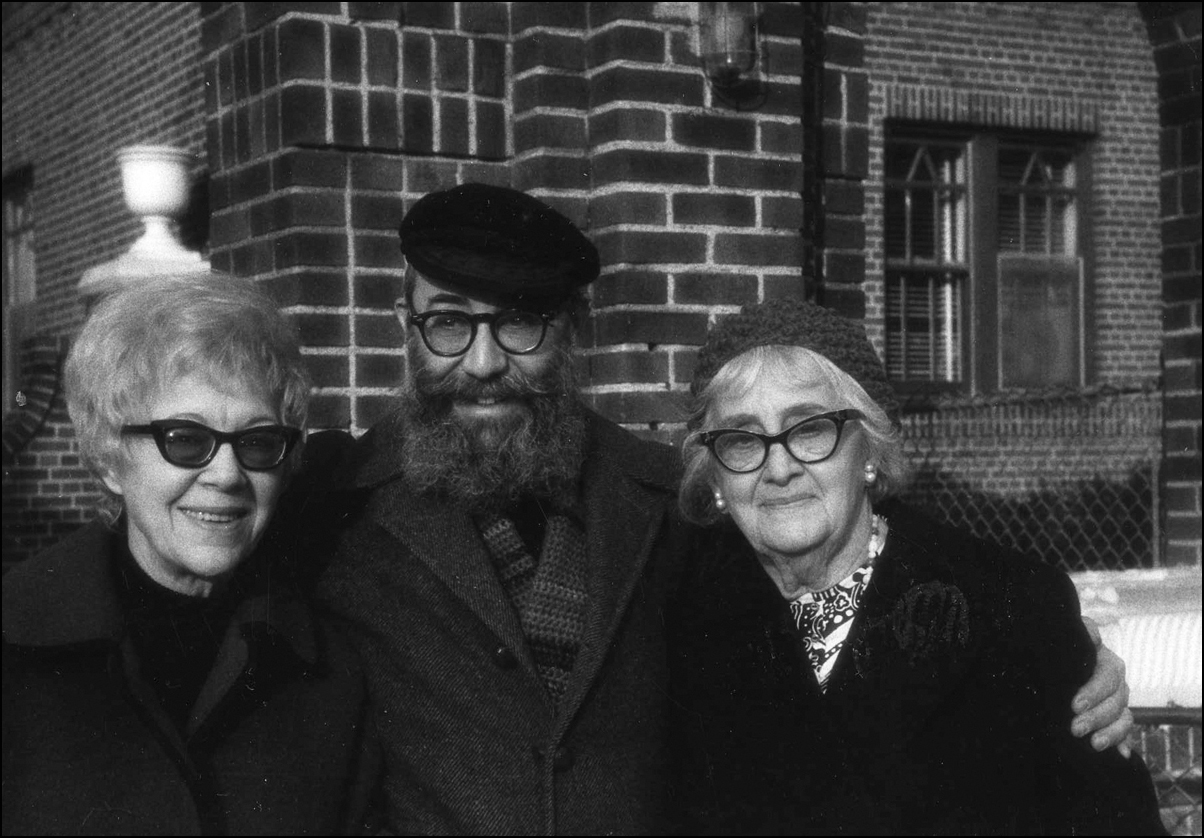 Roy With Sister, Lorraine Barry, and Mother, Mildred Zimptbaum