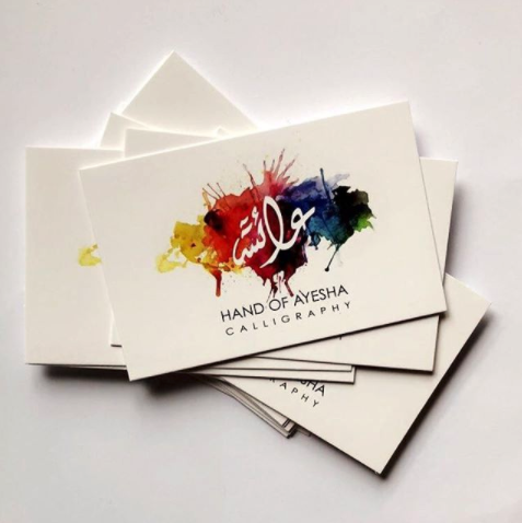 Hand of Ayesha: Logo & Business Card Design